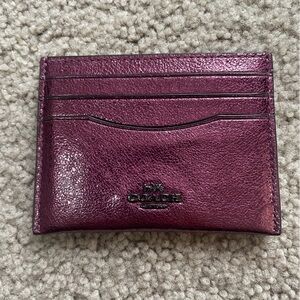 NWT Coach card case